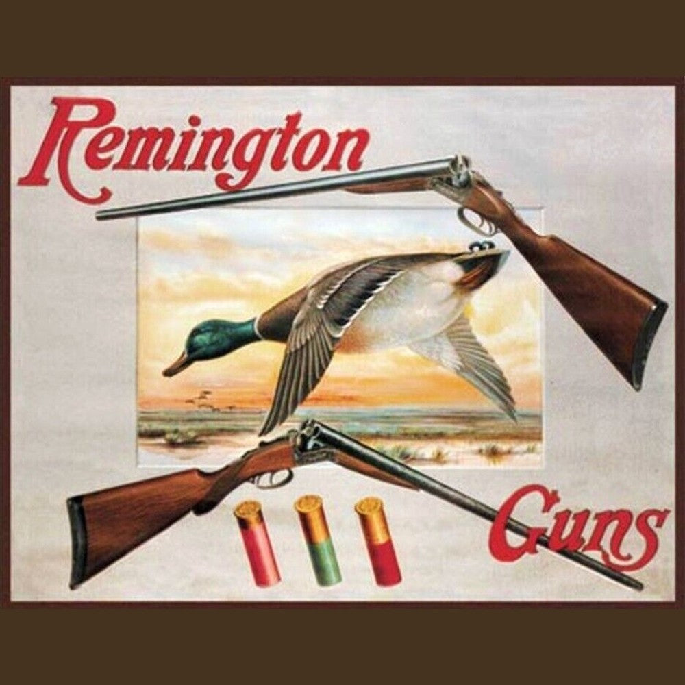 Remington Shotguns Licensed Vintage Novelty Sign 16" x 12.5" NEW! Collectibles:Advertising:Merchandise & Memorabilia:Signs:Reproduction Style Your Walls